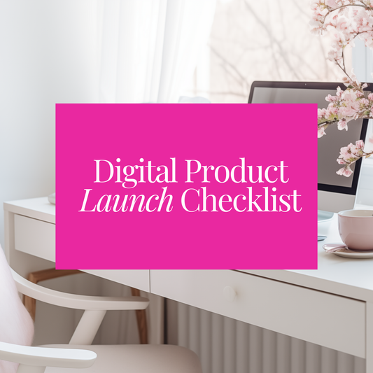 Digital Launch Checklist